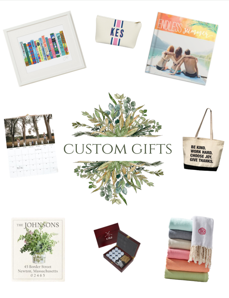 2020 Gift Guide Personalized Gifts