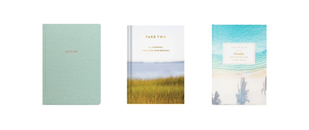 Three beautiful journals to help you express your daily gratitude